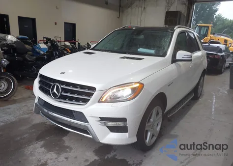 2013 Mercedes-Benz Ml 550 4Matic z USA, uszkodzony, nr VIN 4JGDA7DB3DA165765